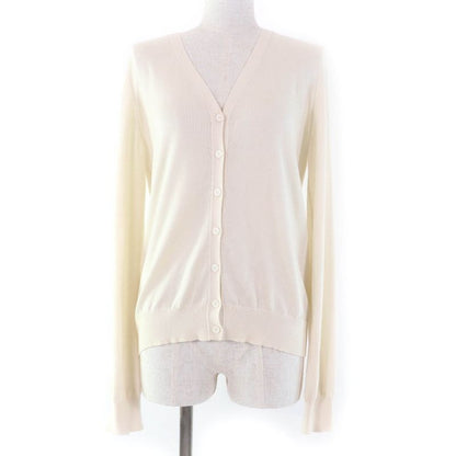Loewe S359 Y16 K24 100% Cashmere Long Sleeve Knit Cardigan With Logo Hardware