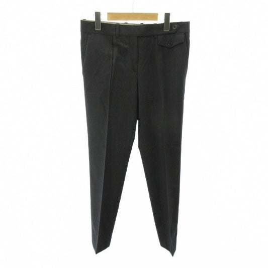 Celine Phoebe Philo Era Pants Trousers Pleated Wool Cashmere Blend 36 Gray