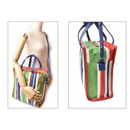 Balenciaga Shoulder Bag Bazar Shopper S Green Multi — view 2