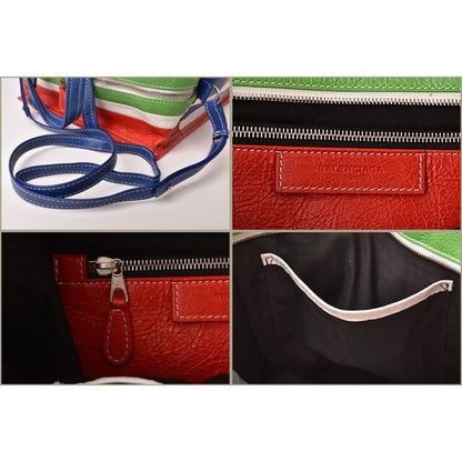 Balenciaga Shoulder Bag Bazar Shopper S Green Multi — view 10