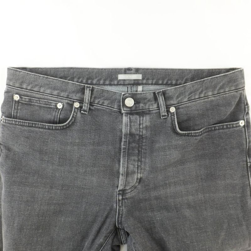 Christian Dior Slim Denim Pants Black Size 33 193ds10b218x Damaged