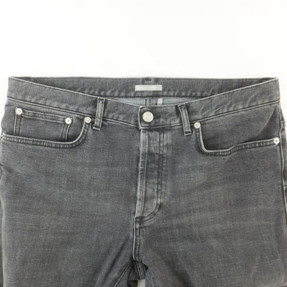 Christian Dior Slim Denim Pants Black Size 33 193ds10b218x Damaged