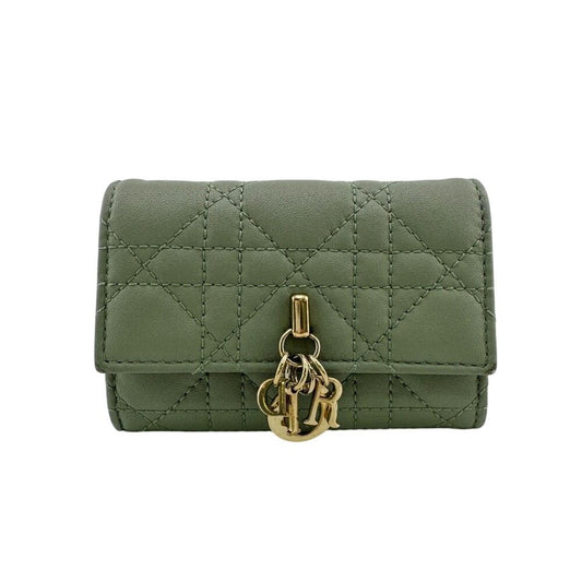 Dior Gricine Wallet Bifold Green