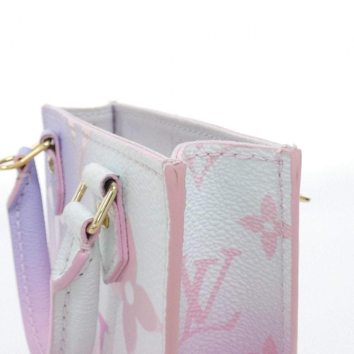 Louis Vuitton Monogram Petite Sac Plat Bag — view 4