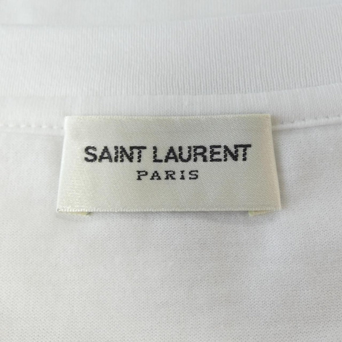 Saint Laurent T-Shirt White Translucency — view 4