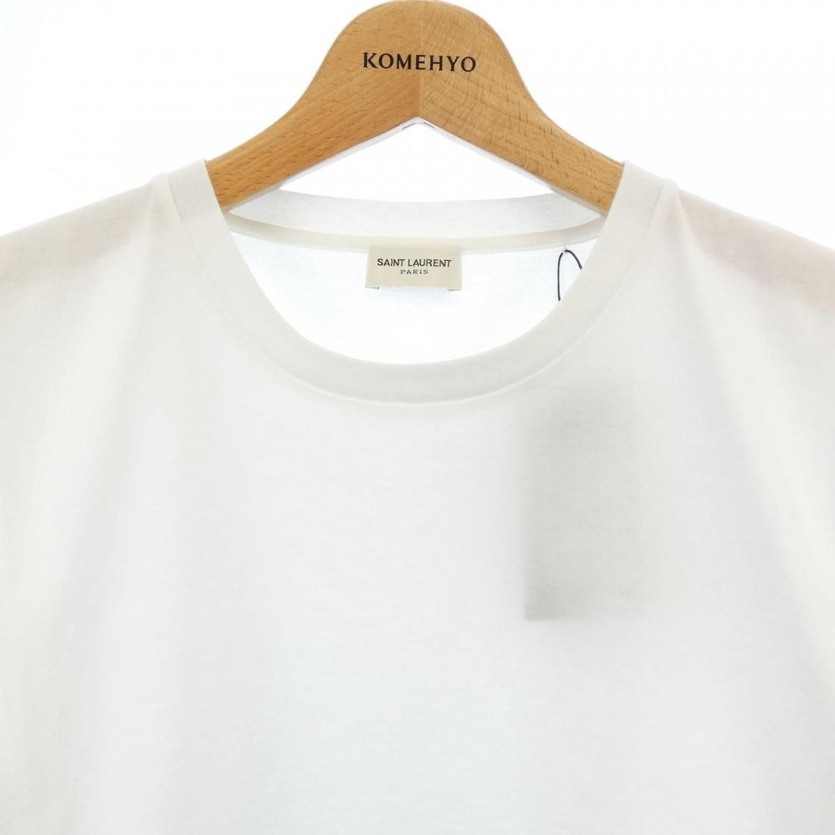 Saint Laurent T-Shirt White Translucency — view 5