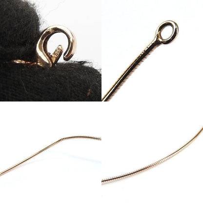 Hermes Necklace Pop Ash Pop H Silver 925 Pink Gold Plated Navy Pendant Accessori