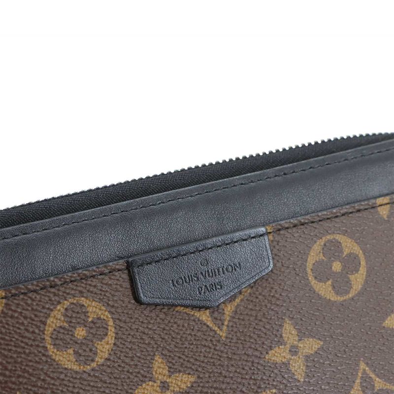 Louis Vuitton Monogram Macassar Zippy Dragonne L-shape Zipper Long Wallet