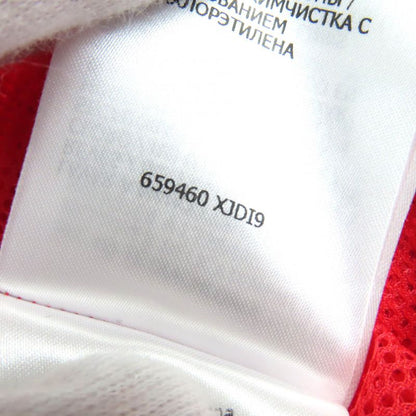 Gucci 21AW 659460 Logo Patch Webline Track Pants Red S Genuine