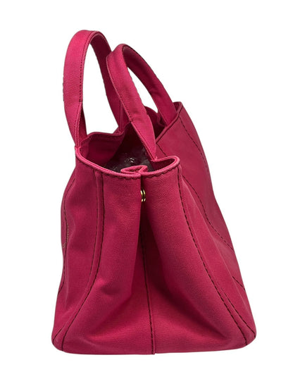 Prada Canapa Tote Tote Bag Shoulder Bag 2WAY Bag Pink Preowned