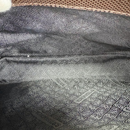 Bottega Veneta Marco Polo 2WAY Top Handle Bag Shoulder Bag Dark Brown Pvcleather