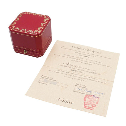 Cartier Love White Gold 18K Diamond Christmas Limited Issue 48 Ring — view 7