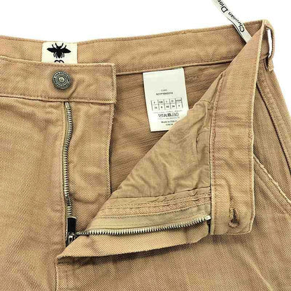 Christian DIOR - Bee Embroidered Denim Pants Denim Pants - 36 - Pink Beige -
