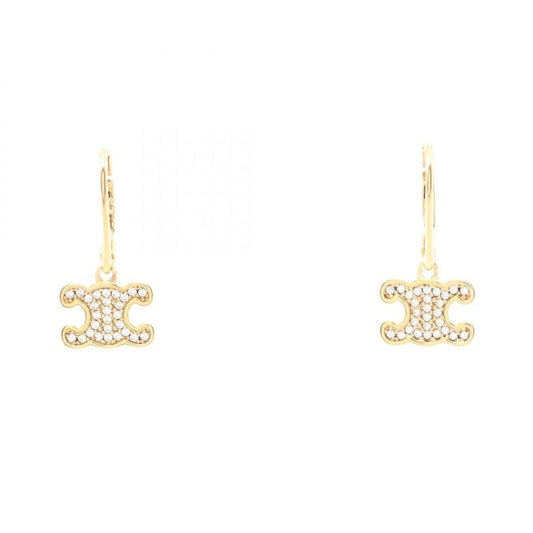 Celine Earrings Triomphe 460 Gc6 Bzi35 or Gold GP