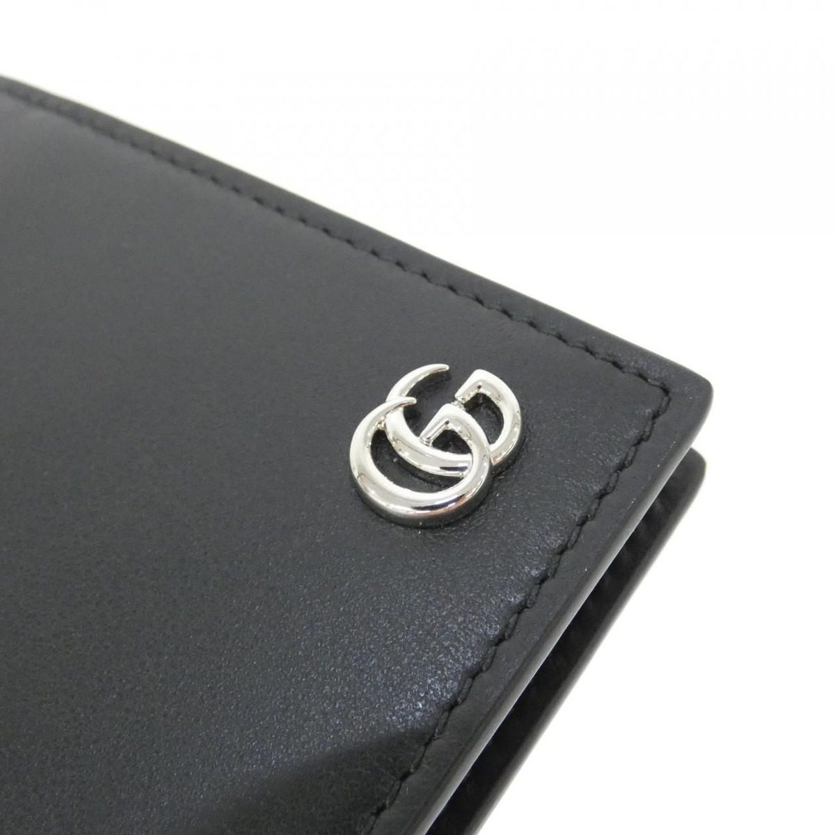Gucci Card Case Card Holders Silver — view 4