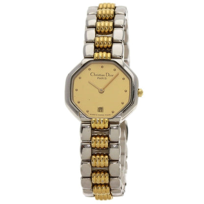 Dior Christian Octagon Watch SS Ssxgp