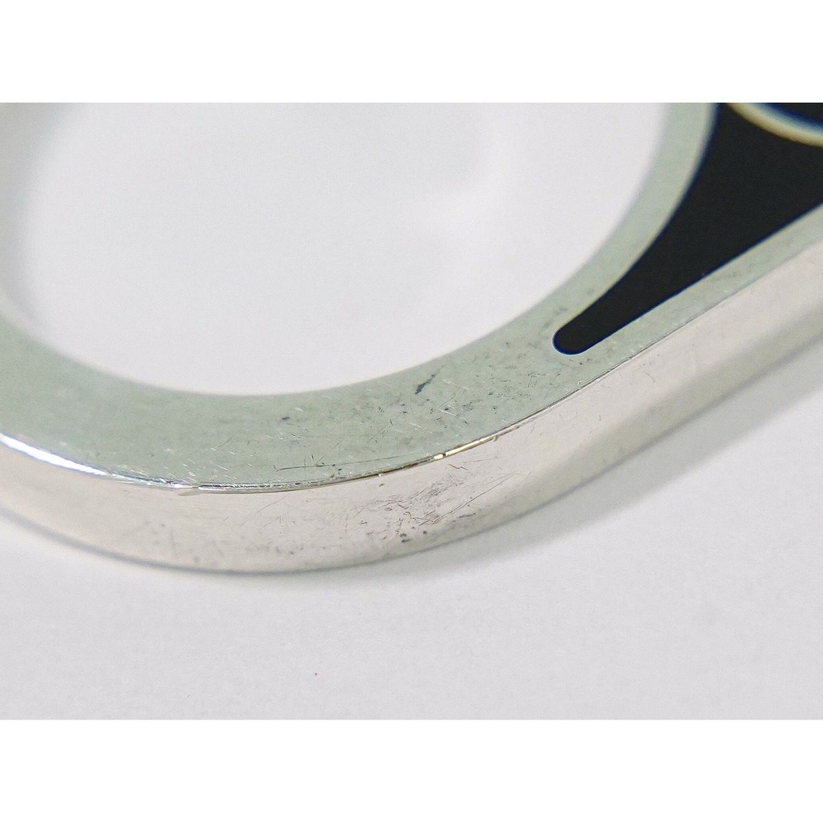 Hermes Series Ring 49 Silver — view 6