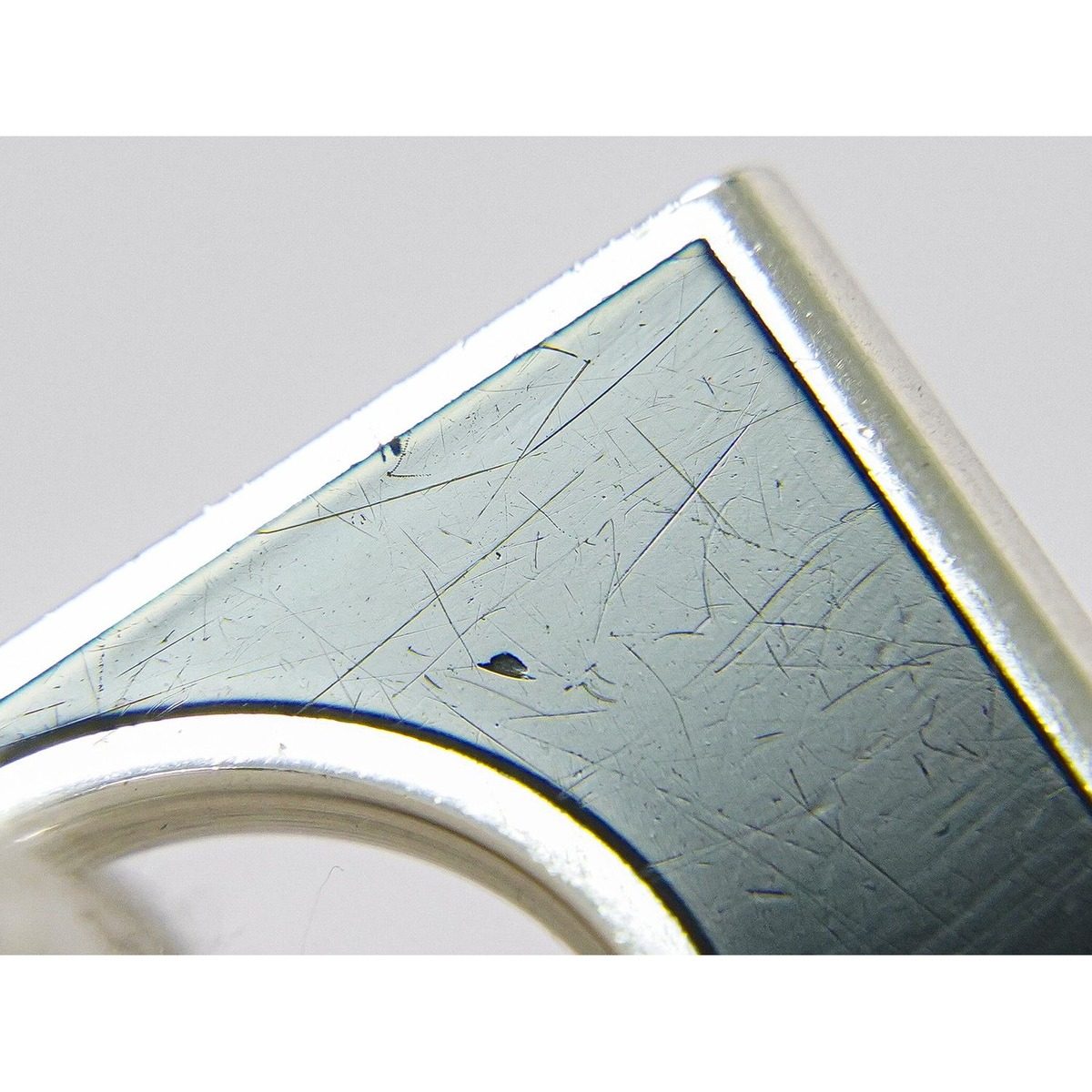 Hermes Series Ring 49 Silver — view 7