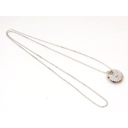Cartier Amulet Small Necklace Diamond 18K White Gold 114 g — view 2