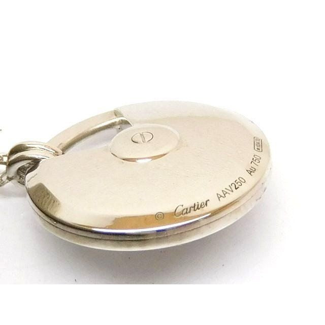 Cartier Amulet Small Necklace Diamond 18K White Gold 114 g — view 3