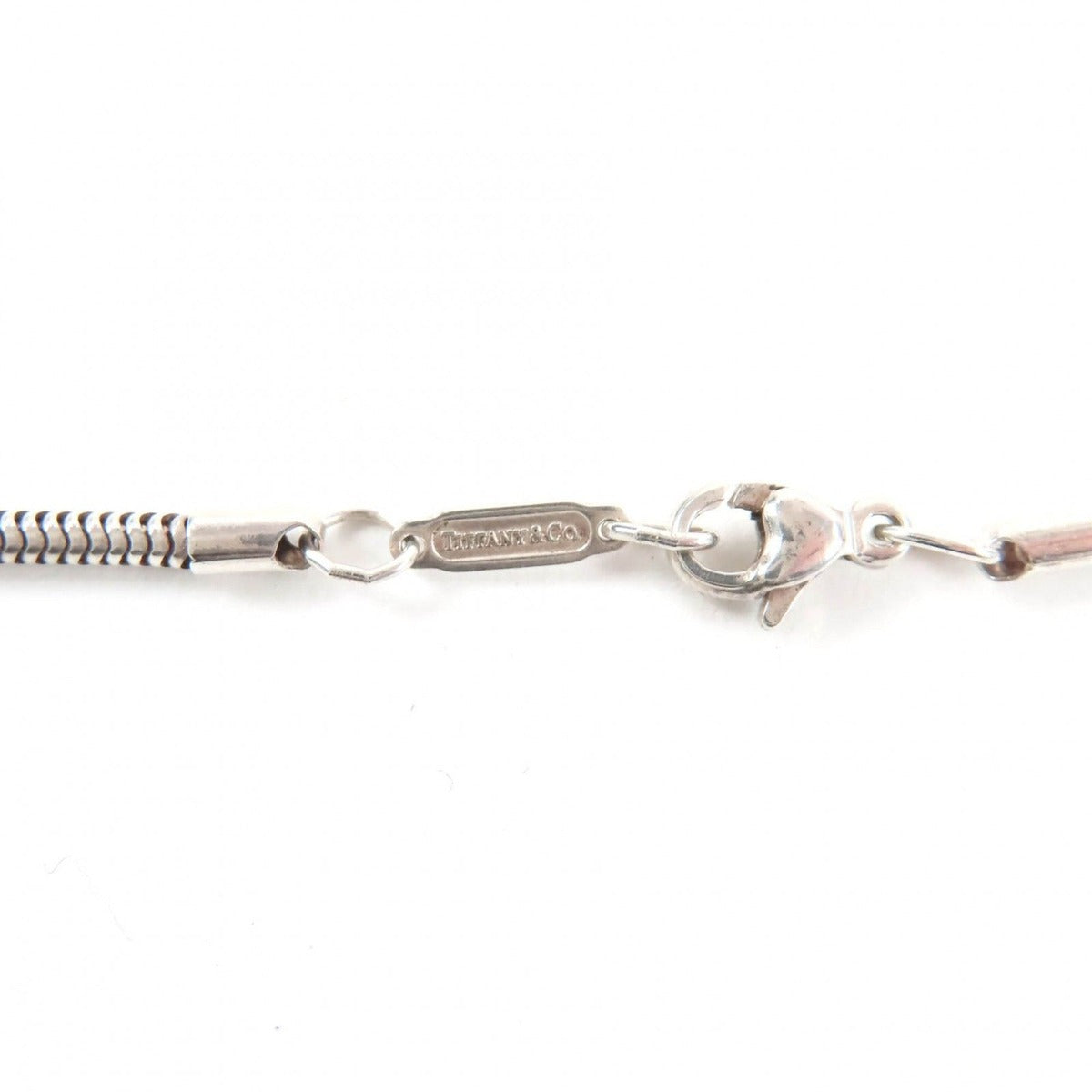 Tiffany & Co Vintage 925 18K Mother of Pearl Combination Necklace — view 7