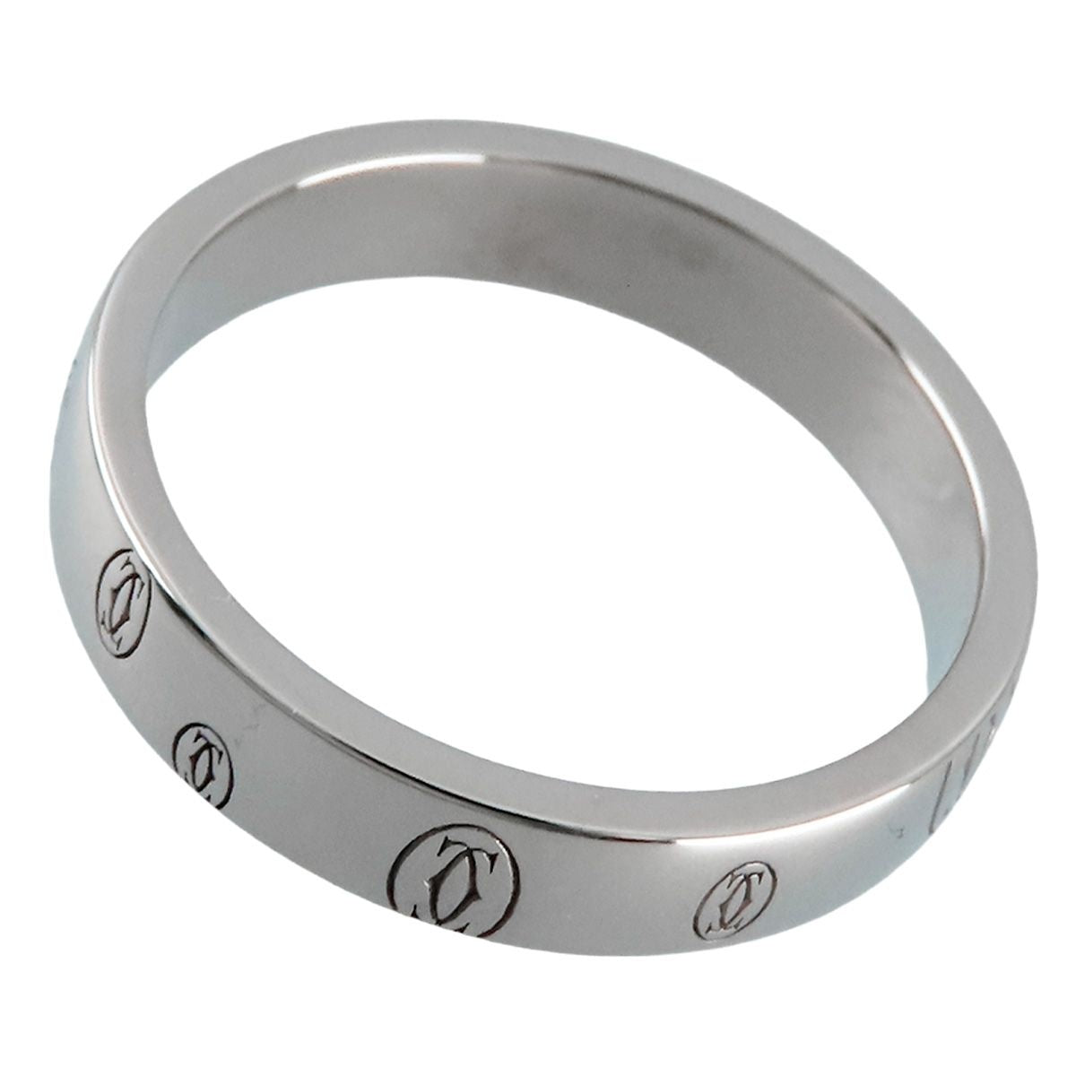 Cartier Happy Birthday Ring White Gold 18k 2C Logo — view 4