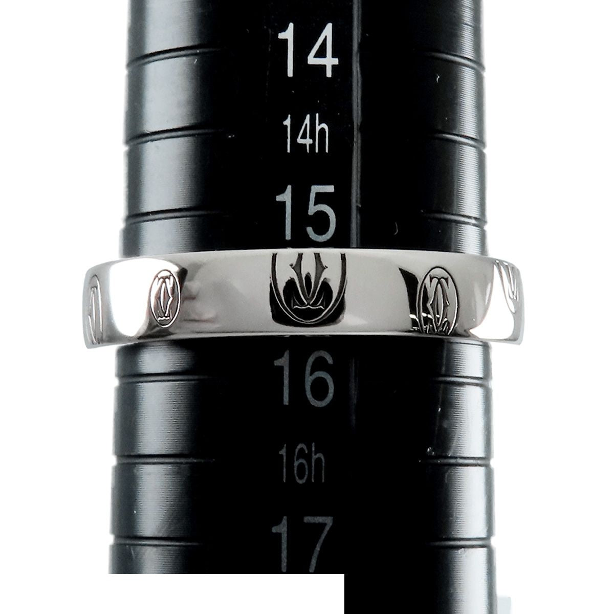 Cartier Happy Birthday Ring White Gold 18k 2C Logo — view 8