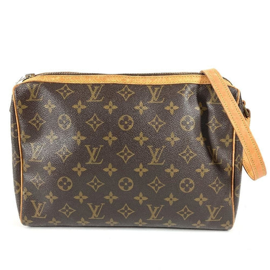 Louis Vuitton Shoulder Bag Chulli Monogram Canvas Brown