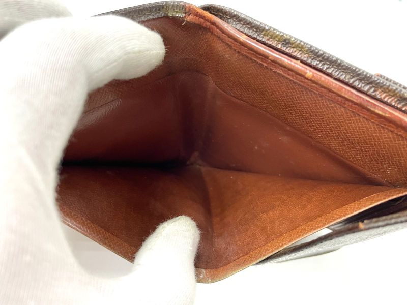 Louis Vuitton Monogram Porte Monet Bier Carte Cles Di Trifold Wallet W Hook