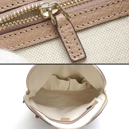 Gucci Tote Bag GG Canvas Shoulder Bag Shoulder Bag Pink Beige