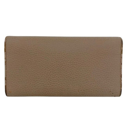 Gucci Bifold Long Wallet Pink Beige Marmont 456116 Wallet