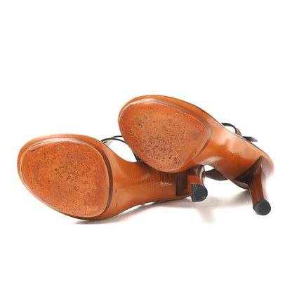 Gucci Bamboo Sandals Size 36.5 Strap Sandals Made In Italy 20250630 Ra5280