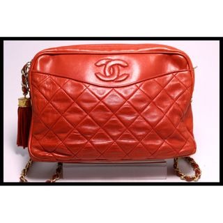 Chanel Quilted GD Metal Fittings Shoulder Bag