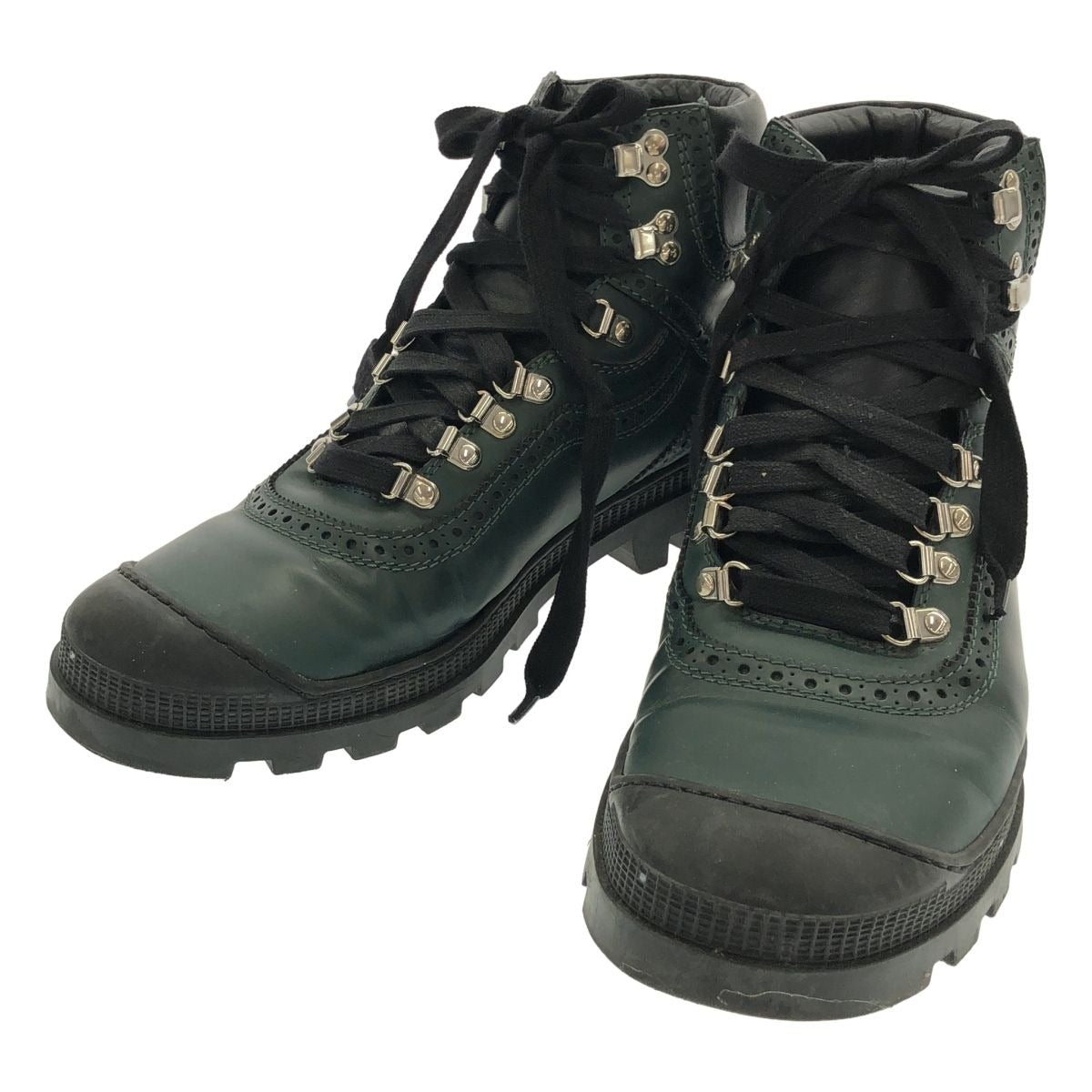 Loewe Medallion Trekking Boots Green 43