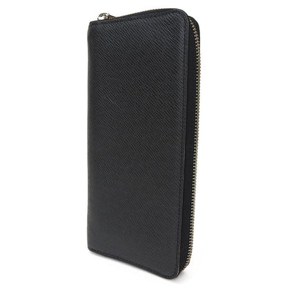 Louis Vuitton Long Wallet Zippy Wallet Vertical M32822 Taiga Black Ardoise