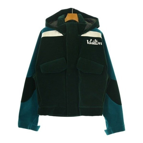 Louis Vuitton Jacket Cotton Green White Blue