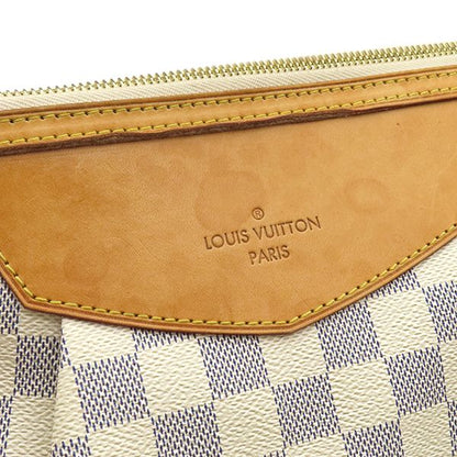 Louis Vuitton Shoulder Bag Siracusa MM Damier Azure Canvas Damier Azure Gold