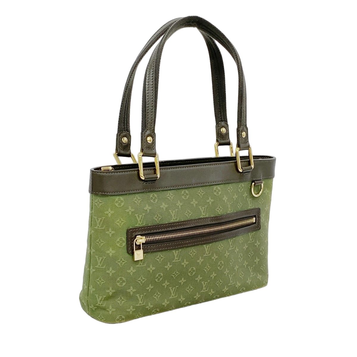 Louis Vuitton Handbag Monogram Mini Lucille PM Khaki — view 2