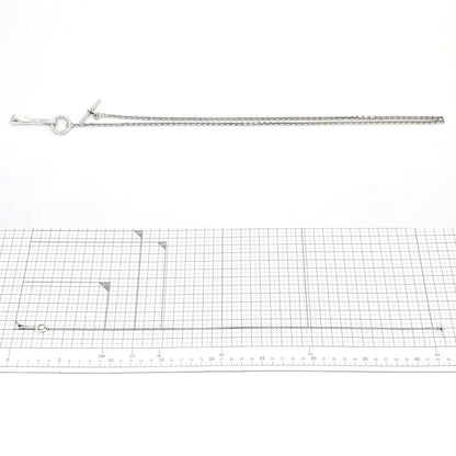 Hermes Clous De Forge Choker Necklace 43cm (1693in) Long Star Ring Silver Sv925