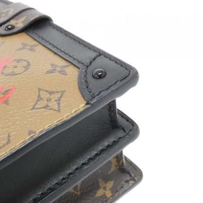Louis Vuitton Monogram Reverse Trunk Clutch Shoulder Bag — view 3
