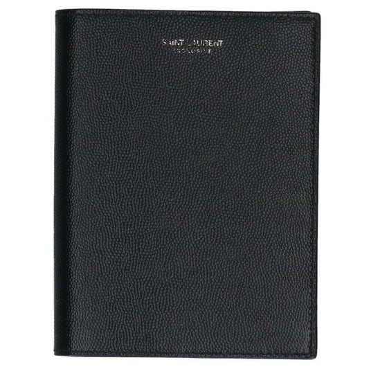 Saint Laurent Paris Logo Leather Notebook Cover
