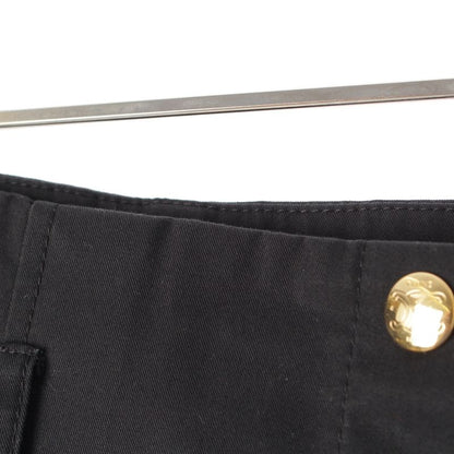 Celine Edith Liman Edith Liman Cotton Snap Button Gold Button High Waist Skirt