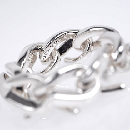 Tiffany & Co Forge Link Ring #50 Ag925 Silver SV Ring Jewelry Accessorie