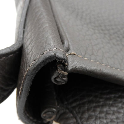 Hermes Victoria Messenger Crossbody 2way Shoulder Bag Men's Dark Brown