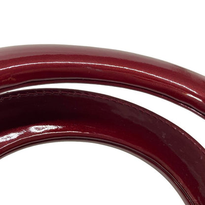 Dior/christian Dior Handbag Lady Dior Mini Bag/trotter Bordeaux Gold Hardware