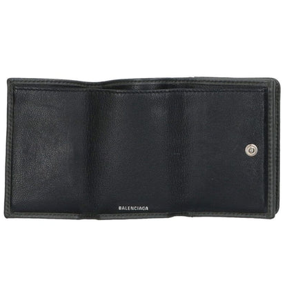 Balenciaga 551921 Leather Compact Wallet For Men