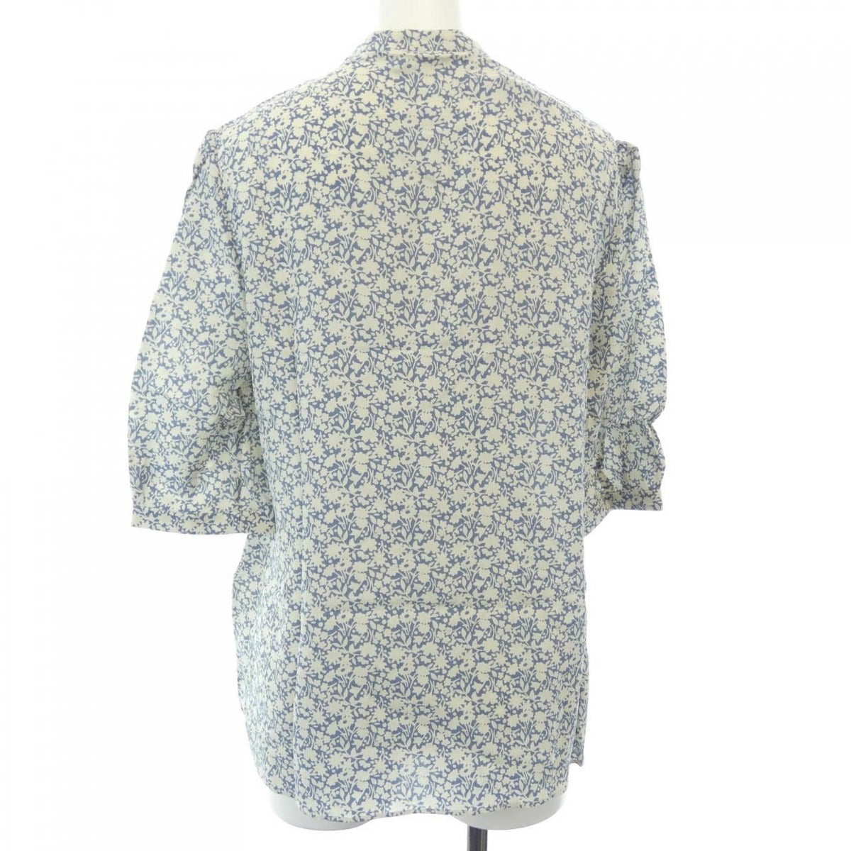 Celine S/S Shirt Silk Blue Transparency — view 2