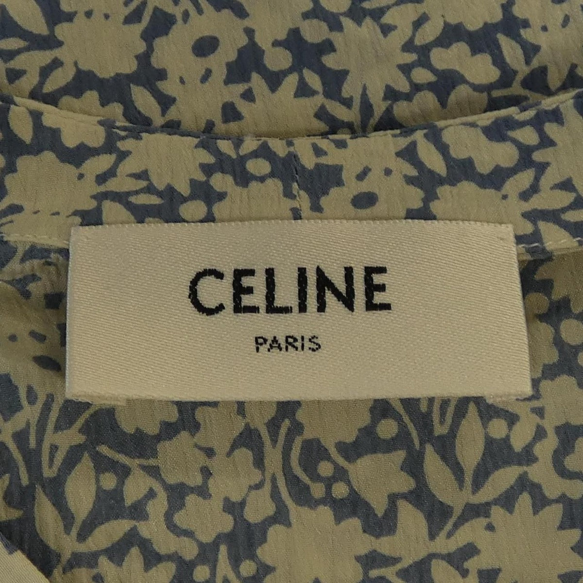 Celine S/S Shirt Silk Blue Transparency — view 4