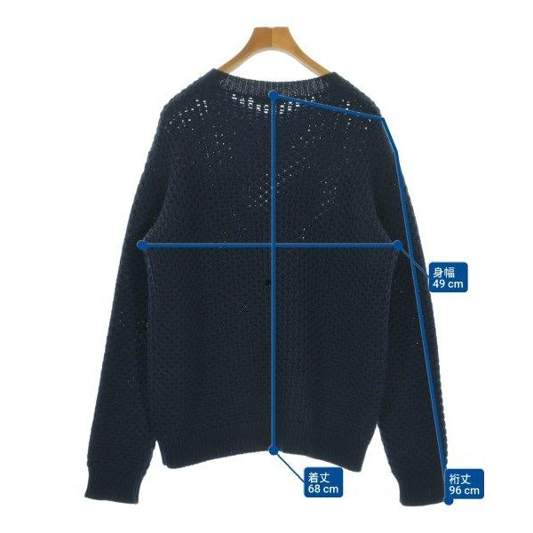 Prada Knit Sweater Wool Blue Navy — view 6