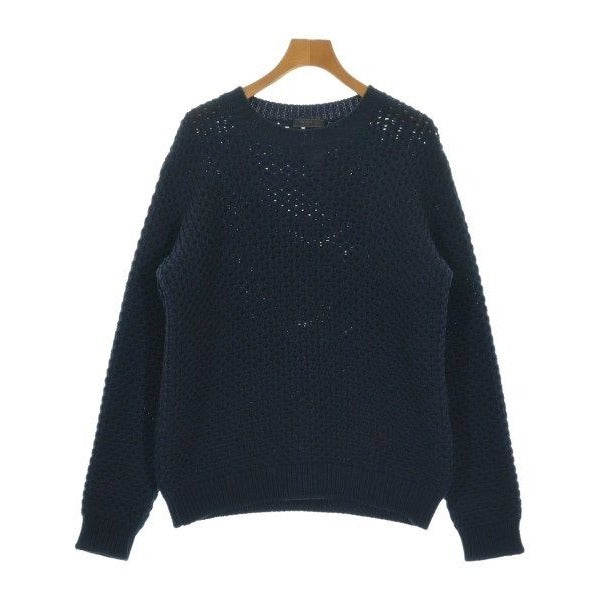 Prada Knit Sweater Wool Blue Navy